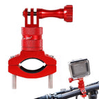360-Degree Rotating Bike Handlebar Mount for GoPro Hero 13 12 11 Cameras Blue