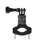 360-Degree Rotating Bike Handlebar Mount for GoPro Hero 13 12 11 Cameras Black