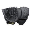1X Baseball Glove Softball Training Mitt Left Hand Gloves for Adult Black - L