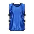 4Pcs Scrimmage Training Vest Team Sports Games Practice Jersey Blue