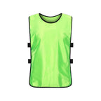 4Pcs Scrimmage Training Vest Team Sports Games Practice Jersey Green