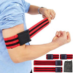 Bundle Booty Resistance Bands Blood Flow Restriction Straps for Glute and Hip Exercising Fitness Blue