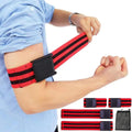 Bundle Booty Resistance Bands Blood Flow Restriction Straps for Glute and Hip Exercising Fitness Red