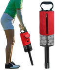 Portable Golf Ball Retriever Shag Bag - Holds Up to 70 Balls Black