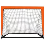 Portable Soccer Goal Net Quick Set-up Training Equipment for Backyard Soccer Orange