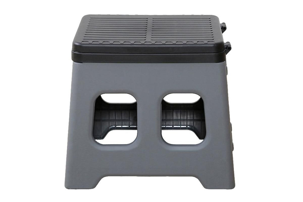 Portable Folding Toilet for Camping & Travel - Grey