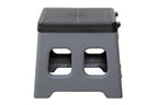 Portable Folding Toilet for Camping & Travel - Grey