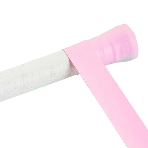 10 Pcs Tennis Racket Grip Tape PU Anti-Slip Overgrip Pink