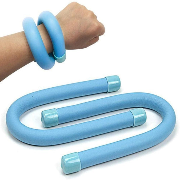 2Pcs 450g Adjustable Wrist Weight Wearable Ankle Weight Wristband Blue
