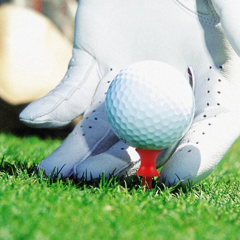 60Pcs Set Plastic Golf Castle Tees Step Down Colorful Tees for Practice