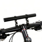20cm Aluminum Alloy Bicycle Handlebar Extender Mount for Bike Accessories Black