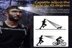 Rechargeable Motion Sensor LED Headlamp Head Torch Headlight
