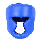 Kickboxing Head Gear for Adults/ MMA Training Spng Maal Arts Boxing Helmet - Blue L