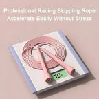 3Pcs Speed Jumping Rope Pink Blue Yellow 2.8m Professional Men Women Fitness Skipping Rope Portable