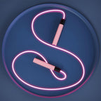 Glowing Skipping Rope Blue 2.8m Jump Rope 160g