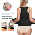 Waist Trainer Vest For Women Corset Trimmer Belt Slimming Body Shaper Tummy Control Cincher - S