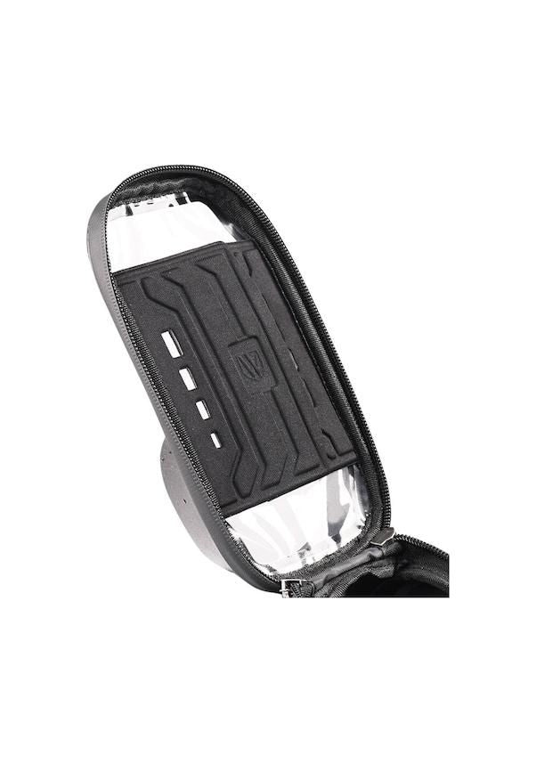 7-inch Waterproof Touch Screen Bike Bag, Bicycle Pouch Front Frame Tube Bag (color)