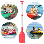 Collapsible Telescopic Mini Boat Paddle, Portable Adjustable Kayak Paddle Yellow