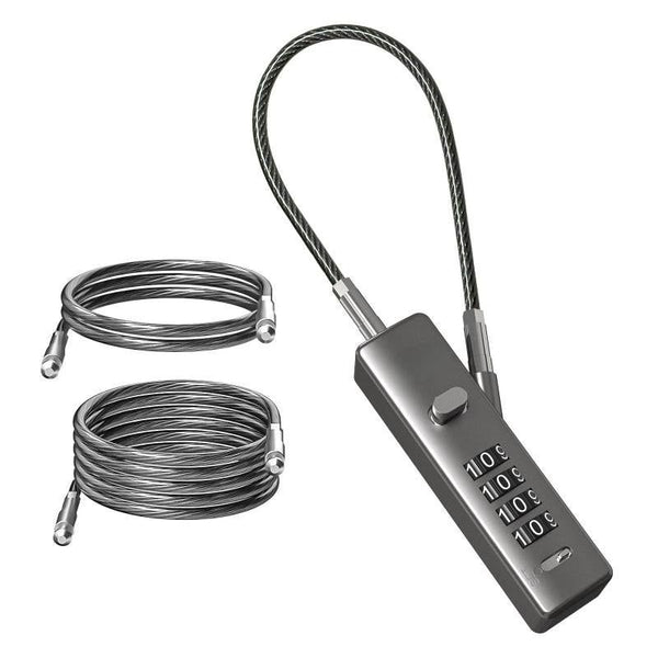 4-digit Combination Password Anti-theft Steel Wire Lock