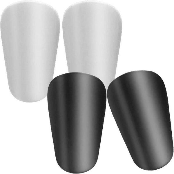 2-Pack Mini Soccer Shin Guards - 10x6cm