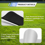 2-pack of mini soccer shin guards. Soccer protective gear - 10x6cm