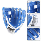 Left Hand Baseball Softball Glove, Training Beginner Mitt for Youth and Adult Players - S