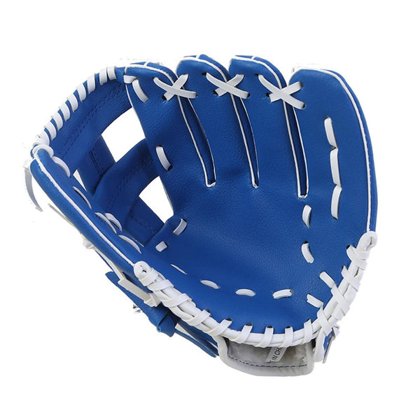 Left Hand Baseball Softball Glove, Training Beginner Mitt for Youth and Adult Players - M