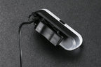2Pcs Bike Tail Light 4 Modes Bike Rear Light Waterproof Bicycle Taillight-White