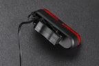 2Pcs Bike Tail Light 4 Modes Bike Rear Light Waterproof Bicycle Taillight-Red