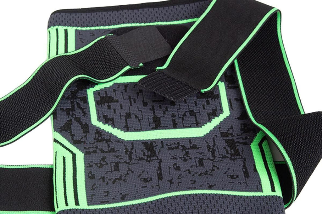 2Pcs Men Women Knee Compression Sleeve For Knee Pain Relief Supportive Knee Sleeve-Green M