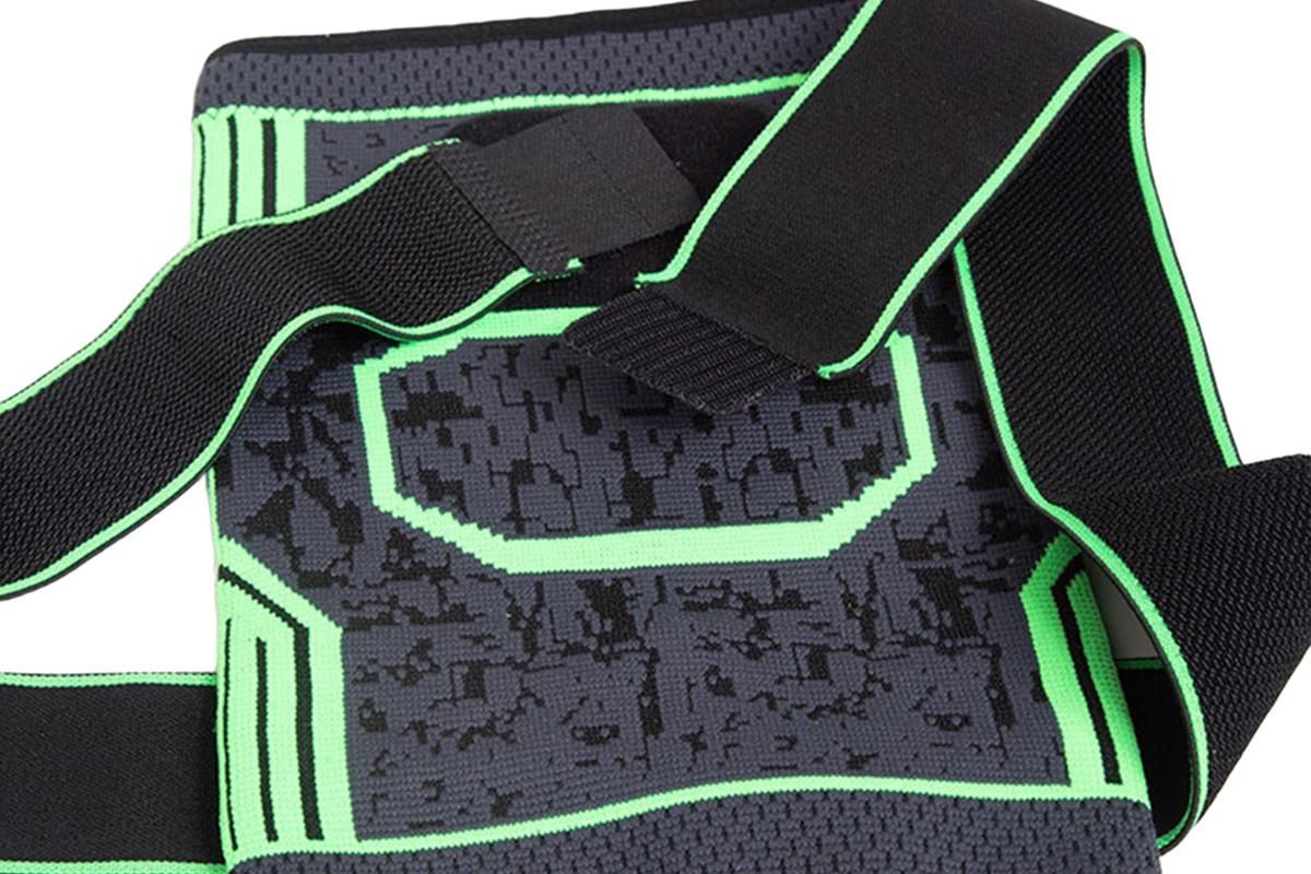 2Pcs Men Women Knee Compression Sleeve For Knee Pain Relief Supportive Knee Sleeve-Green M