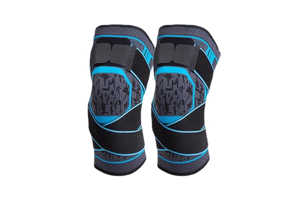 2Pcs Men Women Knee Compression Sleeve For Knee Pain Relief Supportive Knee Sleeve-Green 3XL