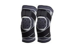 2Pcs Men Women Knee Compression Sleeve For Knee Pain Relief Supportive Knee Sleeve-Grey S