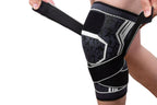 2Pcs Men Women Knee Compression Sleeve For Knee Pain Relief Supportive Knee Sleeve-Grey M