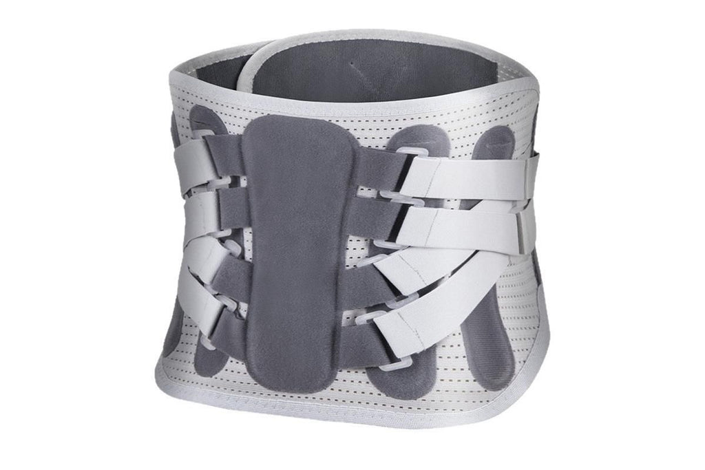 Adjustable Lumbar Support Belt Lower Back Brace With Lumbar Pad Waist Belt - M