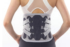 Adjustable Lumbar Support Belt Lower Back Brace With Lumbar Pad Waist Belt - XL