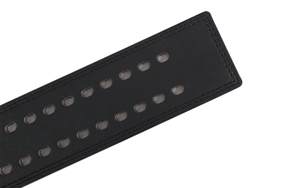 Professional Powerlifting Belt for Squat Deadlift-Black L