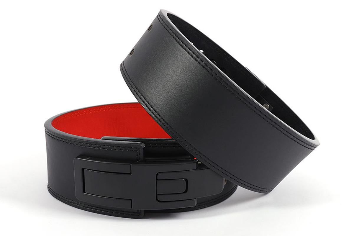 Professional Powerlifting Belt for Squat Deadlift-Red M
