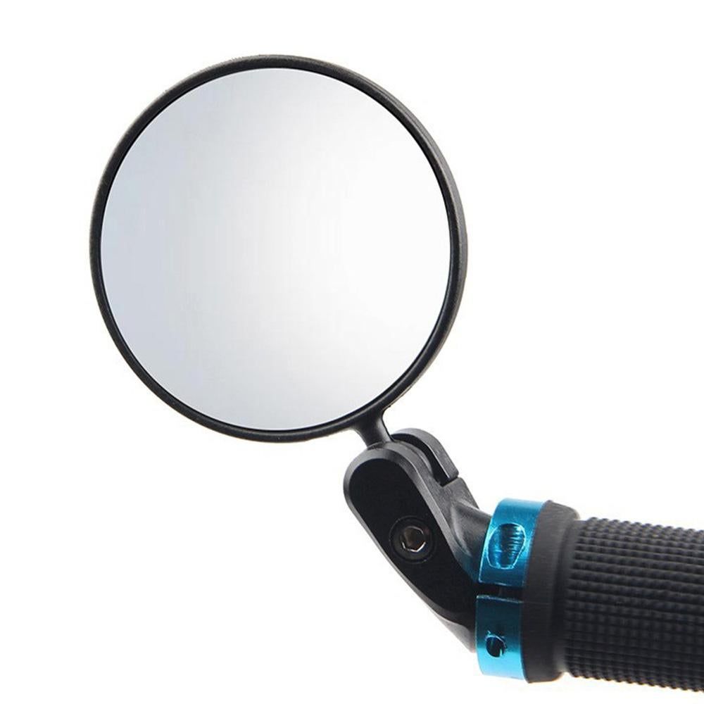 Handlebar Bike Mirrors Adjustable Bicycle Rearview Mirror for Mountain Road Bikes - 1PC