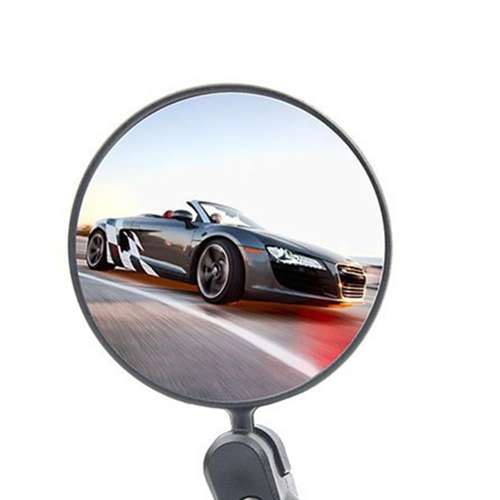Handlebar Bike Mirrors Adjustable Bicycle Rearview Mirror for Mountain Road Bikes - 1PC