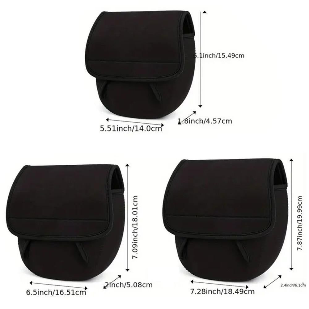 Spinning Reel Cover Case Bag Pouch Fits 1000 2000 4000 5000 8000 Series Spinning Reels - L