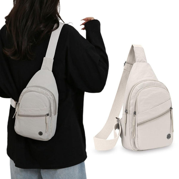 Women's Crossbody Sling Bag - White