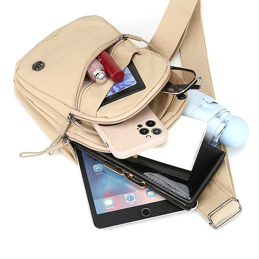 Sling Bag for Women Sling Backpack Chest Daypack Crossbody Bag - Khaki