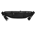 Running Belt Ultra Light Bounce Free Waist Pouch Bag Fitness Workout Belt Sport Waist Pack Exercise Waist Bag - Black