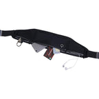 Running Belt Ultra Light Bounce Free Waist Pouch Bag Fitness Workout Belt Sport Waist Pack Exercise Waist Bag - Black