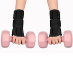 1Pair Carpal Tunnel Wrist Brace Carpal Tunnel Splint Arthritis Pain and Support For Sprained Relief Night Work - Black & L