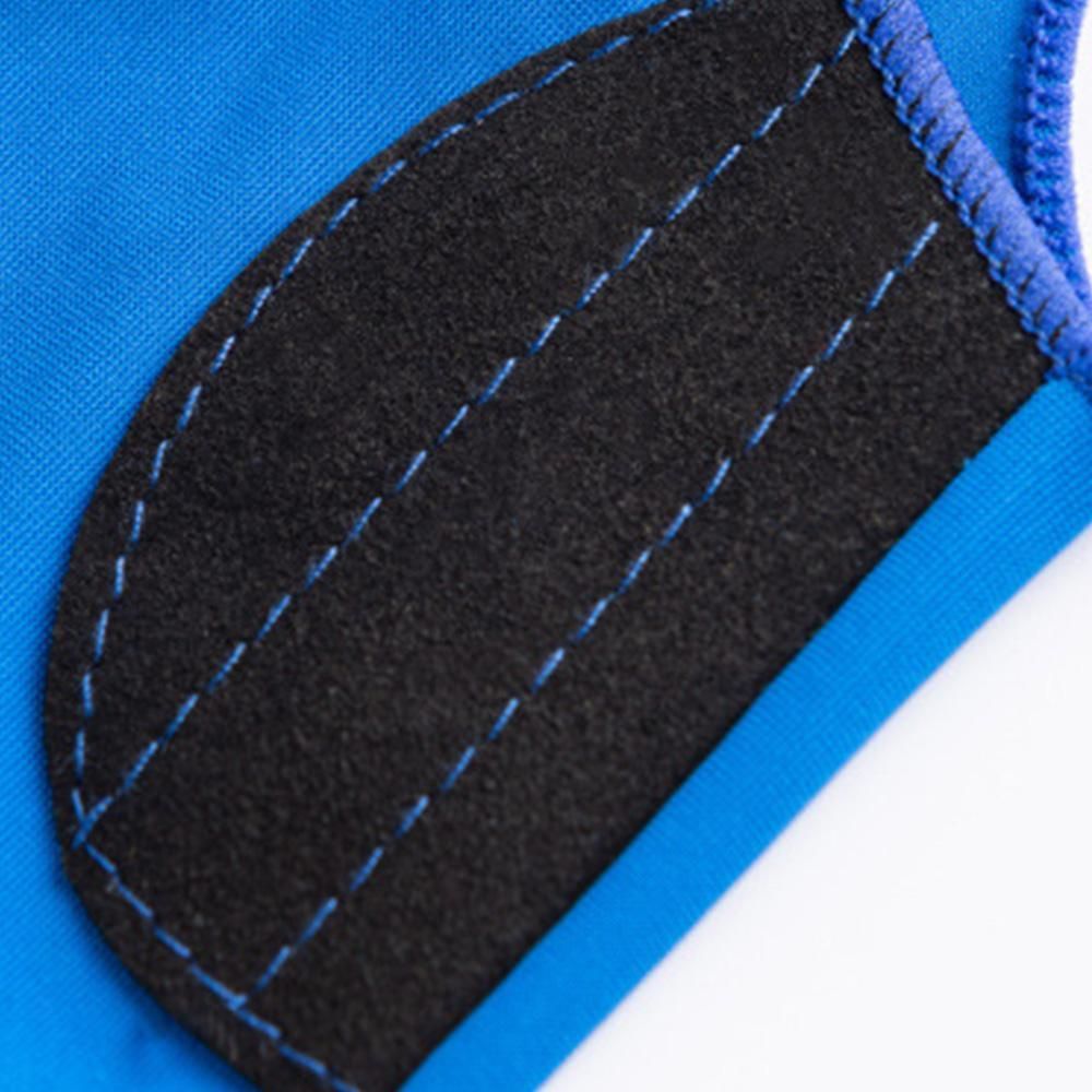 1 Pair Three Finger Billiards Gloves For Left Hand Pool And Snooker - Blue