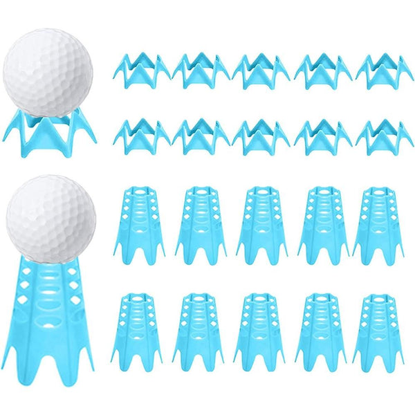 Plastic Simulator Golf Tees for Outdoor Indoor Practice Training - Blue