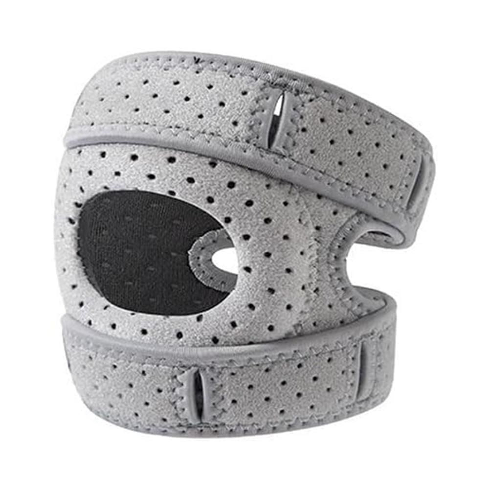 Professional Sports Knee Brace Meniscus Support for Running Hiking - Gray