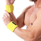 Wrist Wraps for Weightlifting and Working Out - Yellow